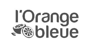 orange bleue